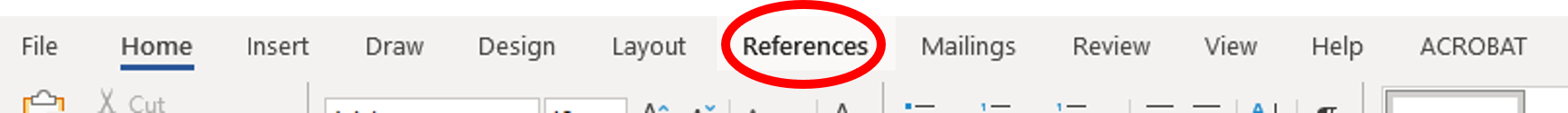 Go to the References section